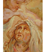 Rubens Study 11x14 oil on canvas