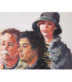 The Shonnard Family  16 x 20 oil on canvas